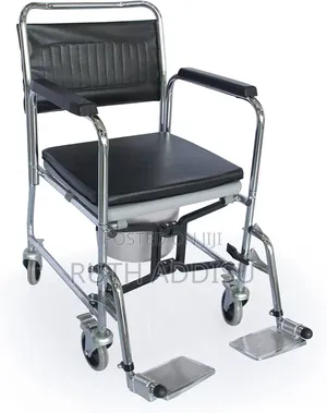 Four Wheel Popo Wheelchair痲你wheelchair怞你wheelchair亞太commode Wheelchair