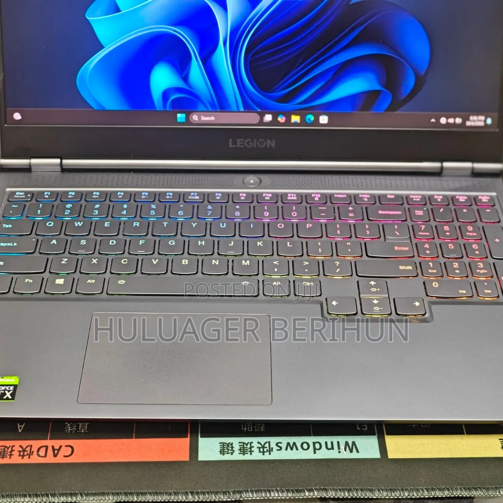New Laptop Lenovo Legion 5 16GB AMD Ryzen 7 SSD 512GB