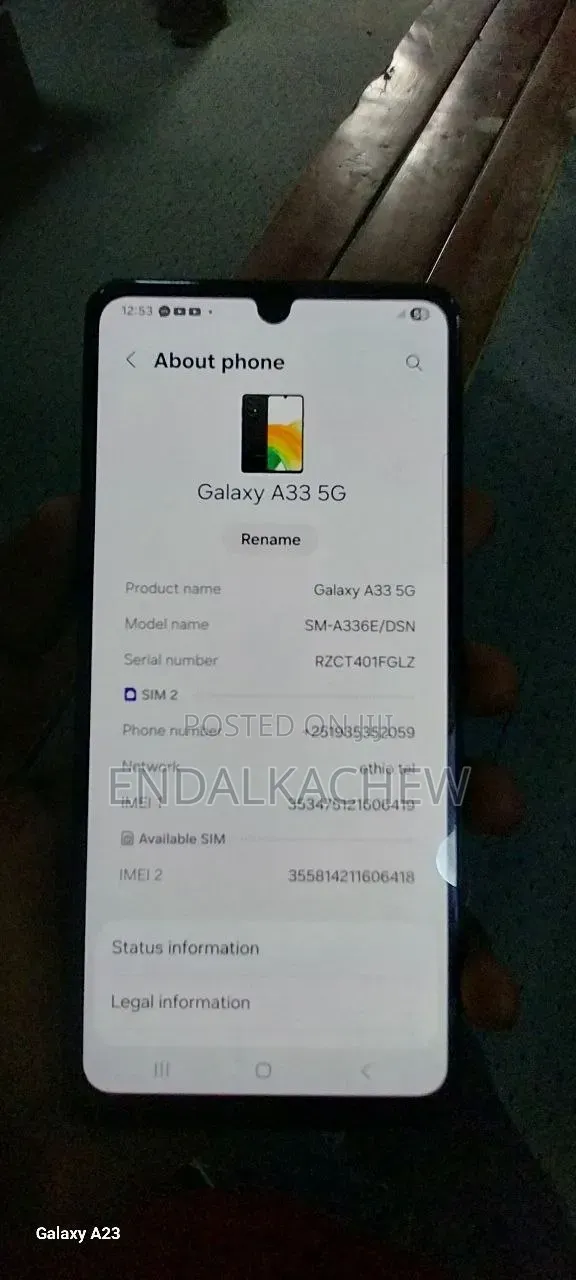 Samsung Galaxy A33 5G 128 GB Black