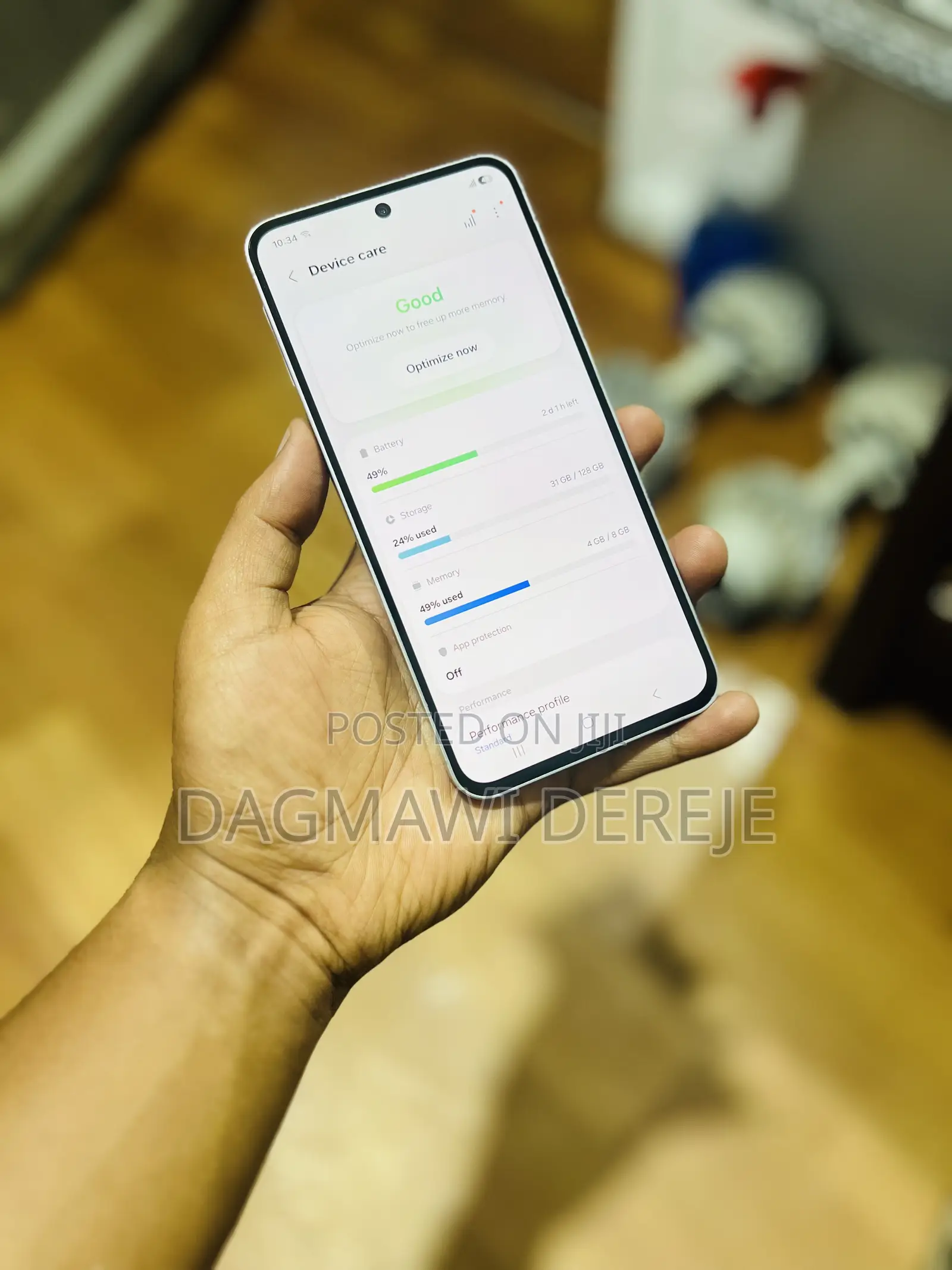 New Samsung Galaxy S24 FE 128 GB White