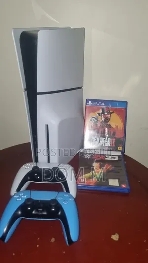 Playstation 5 Slim Disk Version With 2 Joystick