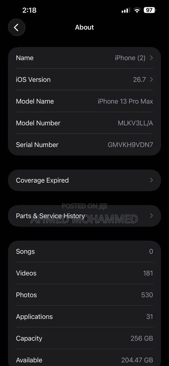 Apple iPhone 13 Pro Max 256 GB Blue