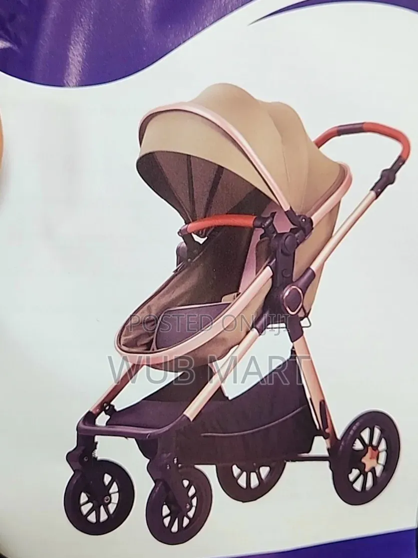 2-in-1 Baby Stroller & Carry ሁለገብ የልጆች የከተማ ጋሪ