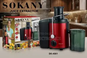 SOKANY Electric Juice Extractor – 800W Stainless Steel Centrifuga