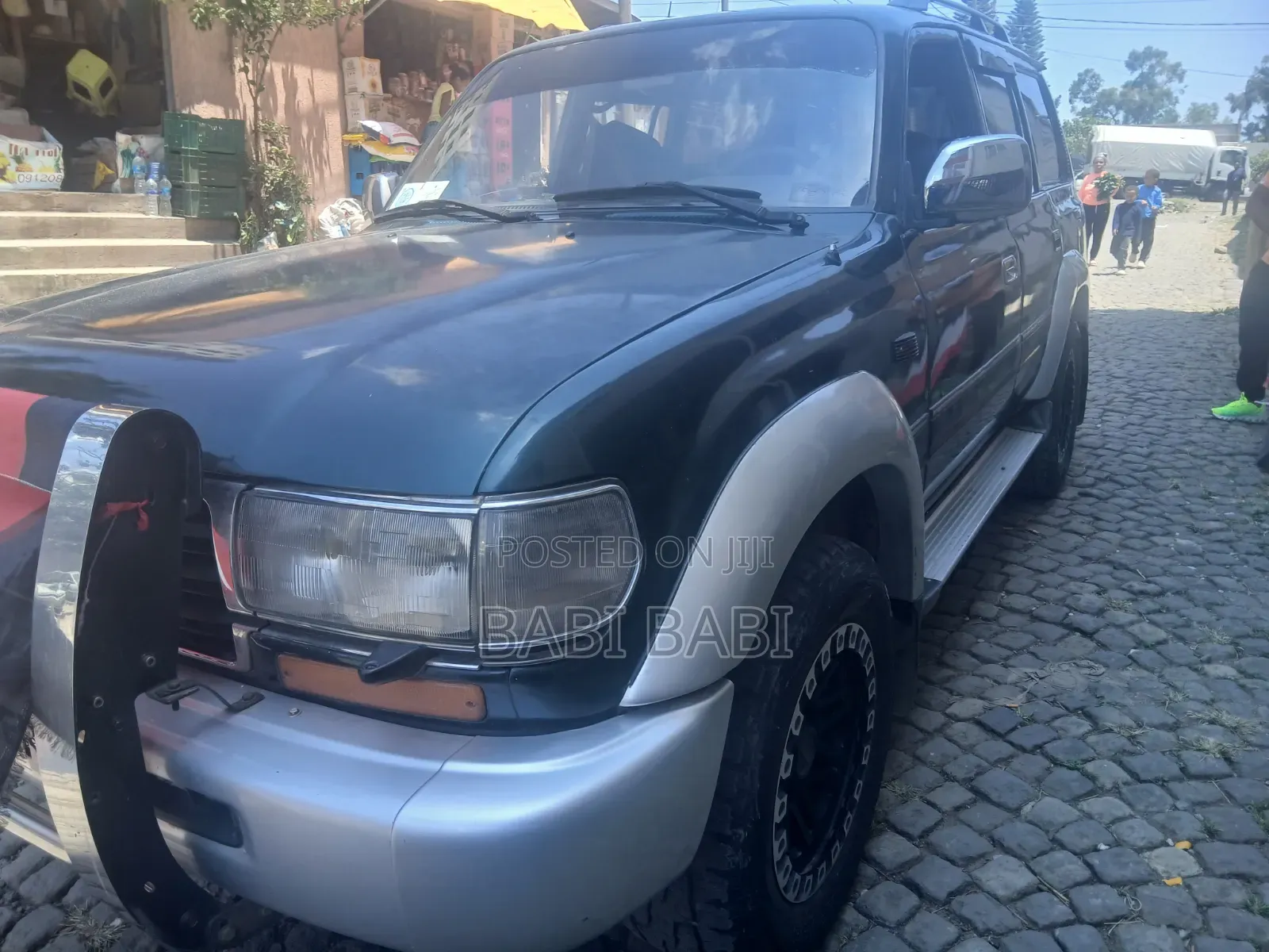 Toyota Land Cruiser 1996 Blue