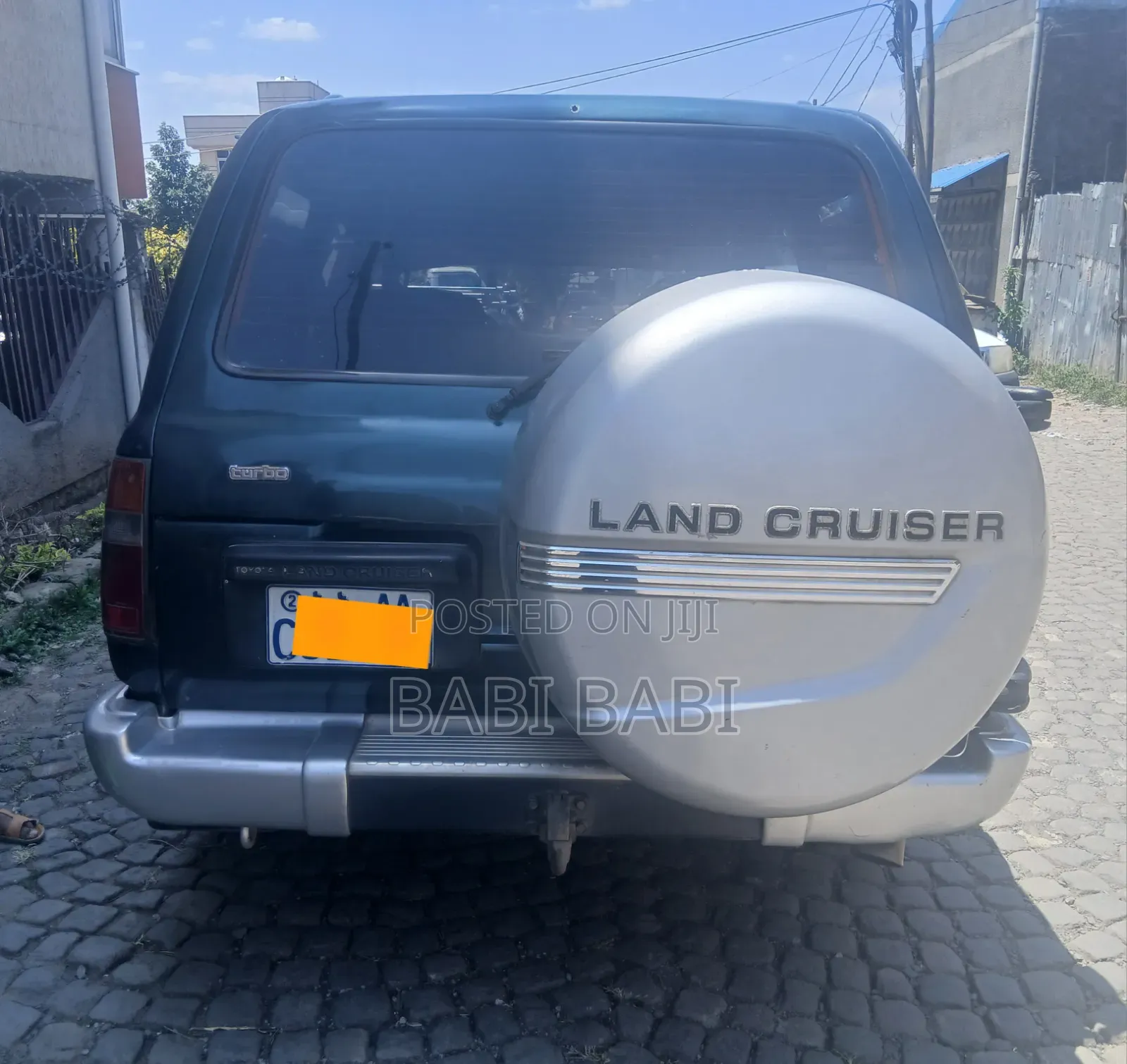 Toyota Land Cruiser 1996 Blue