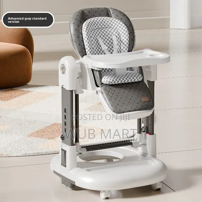3 in 1 Premium Baby High Chair-መመገቢያ፣ዥዋዥዌ እና መረማመጃ
