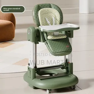 3 in 1 Premium Baby High Chair-መመገቢያ፣ዥዋዥዌ እና መረማመጃ