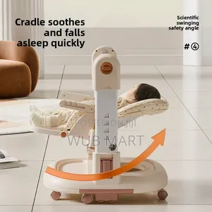 3 in 1 Premium Baby High Chair-መመገቢያ፣ዥዋዥዌ እና መረማመጃ