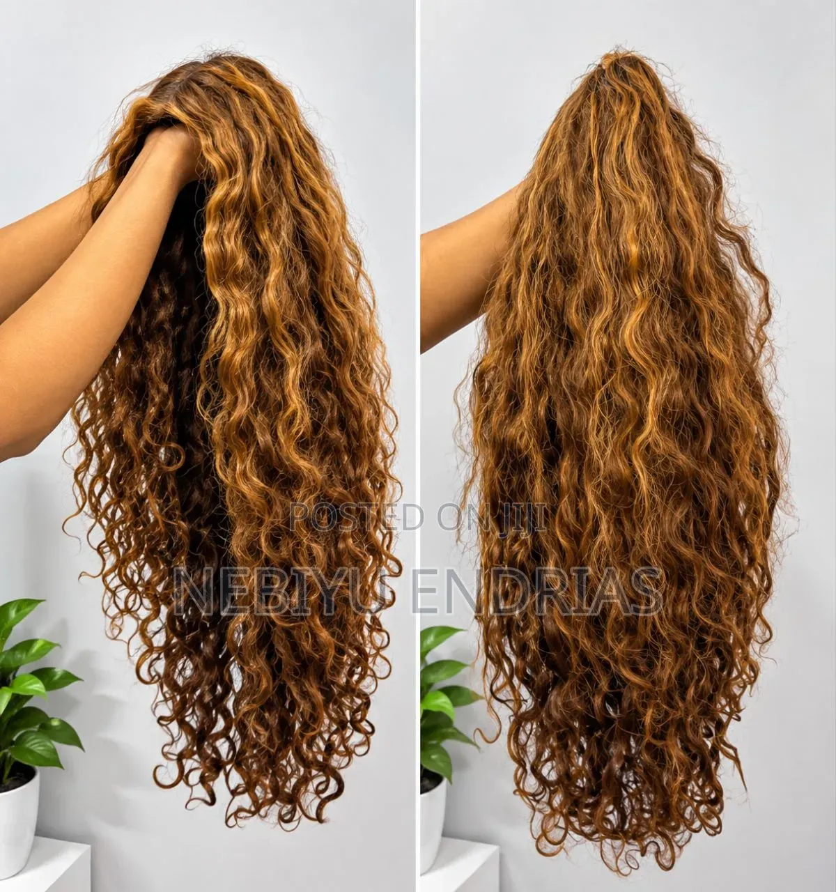 Human Hair Slightly Used