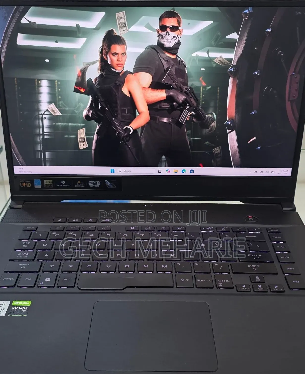 New Laptop Asus ROG Zephyrus G15 16GB Intel Core i7 SSD 512GB