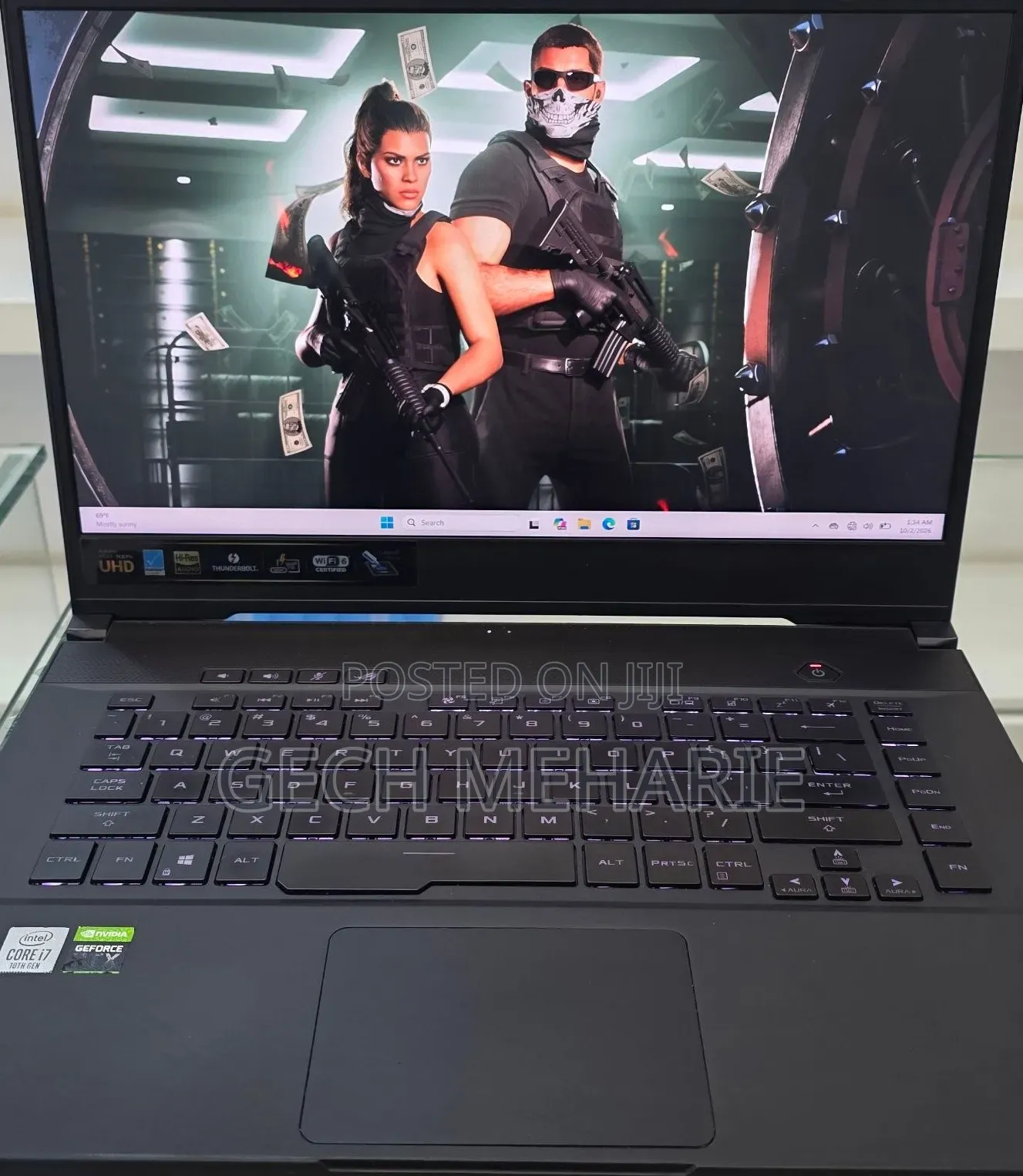 New Laptop Asus ROG Zephyrus G15 16GB Intel Core i7 SSD 512GB