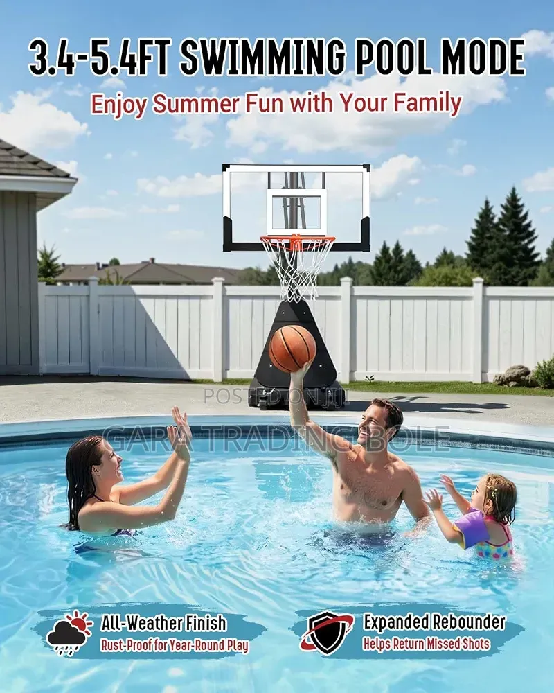 Bring the Court Home: Premium Adjustable Basketball Stand