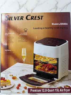 SILVER CREST Air Fryer Oven 15L– 2400W Extra-Large Convection