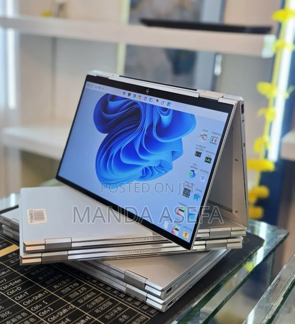 New Laptop HP EliteBook x360 1030 G8 16GB Intel Core i7 SSD 512GB