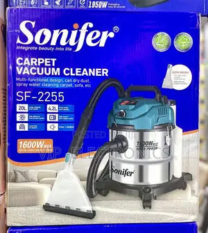 Sonifer Carpet Vacuum Cleaner 20L– 1600W Wet & Dry Sofa & Carpet