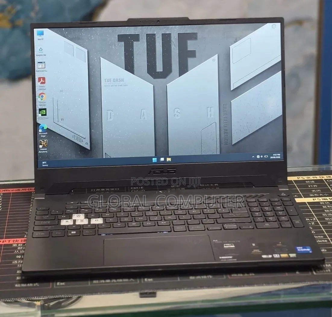 New Laptop Asus TUF Dash F15 16GB Intel Core i7 SSD 512GB
