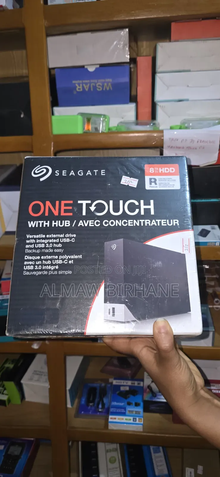 Seagate External Hard Disk 8TB HDD
