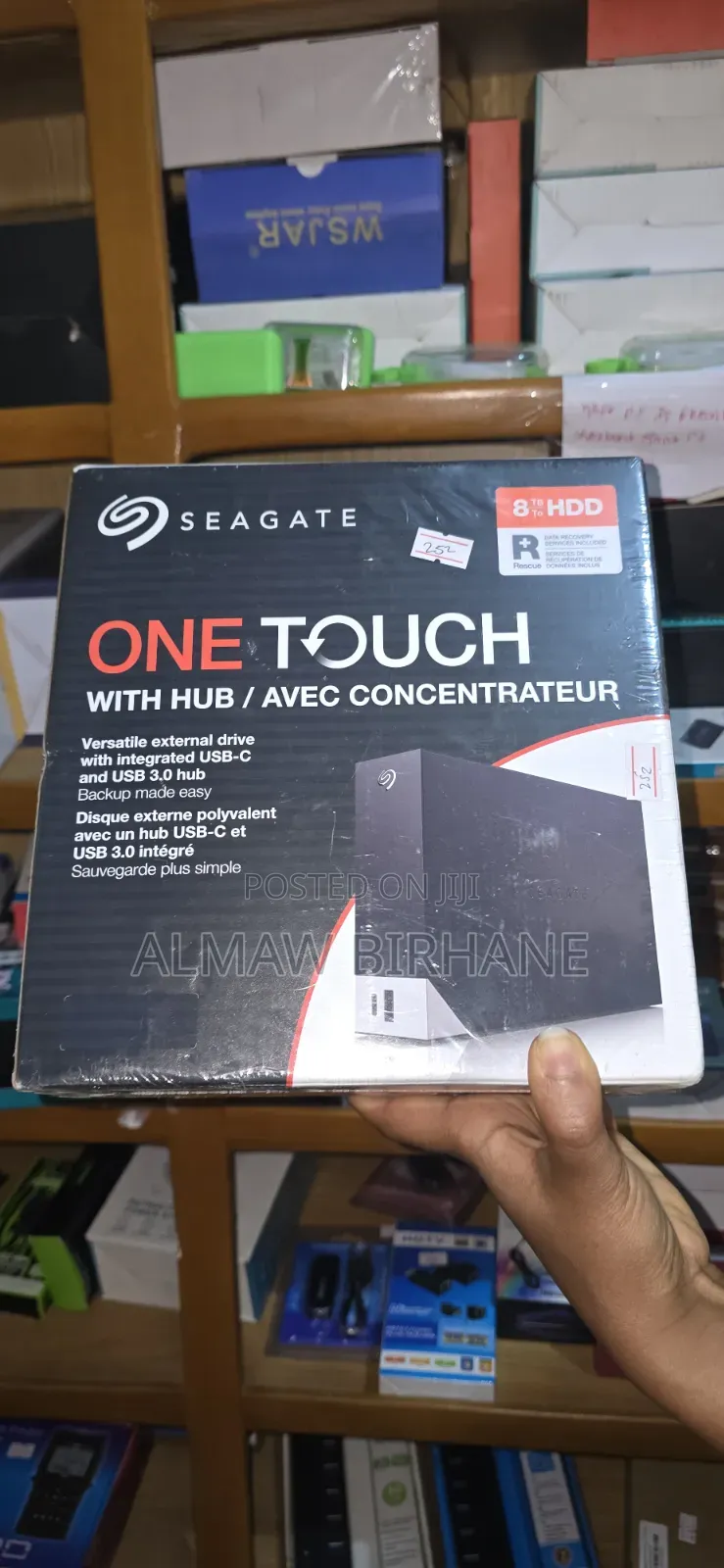 Seagate External Hard Disk 8TB HDD