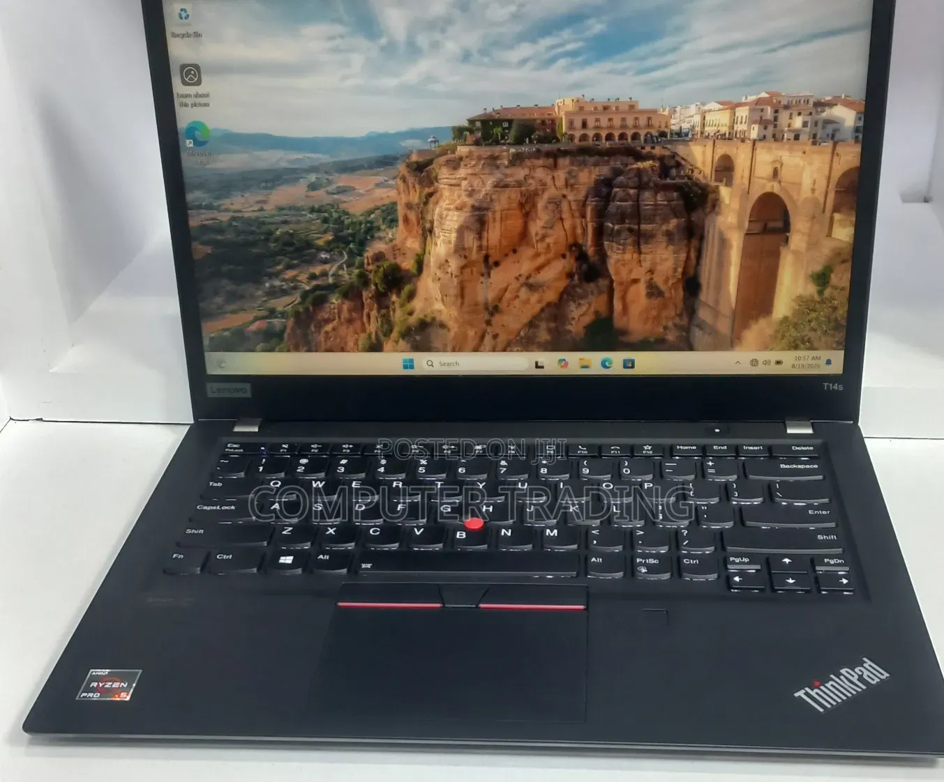New Laptop Lenovo ThinkPad T14 16GB AMD Ryzen 5 SSD 512GB