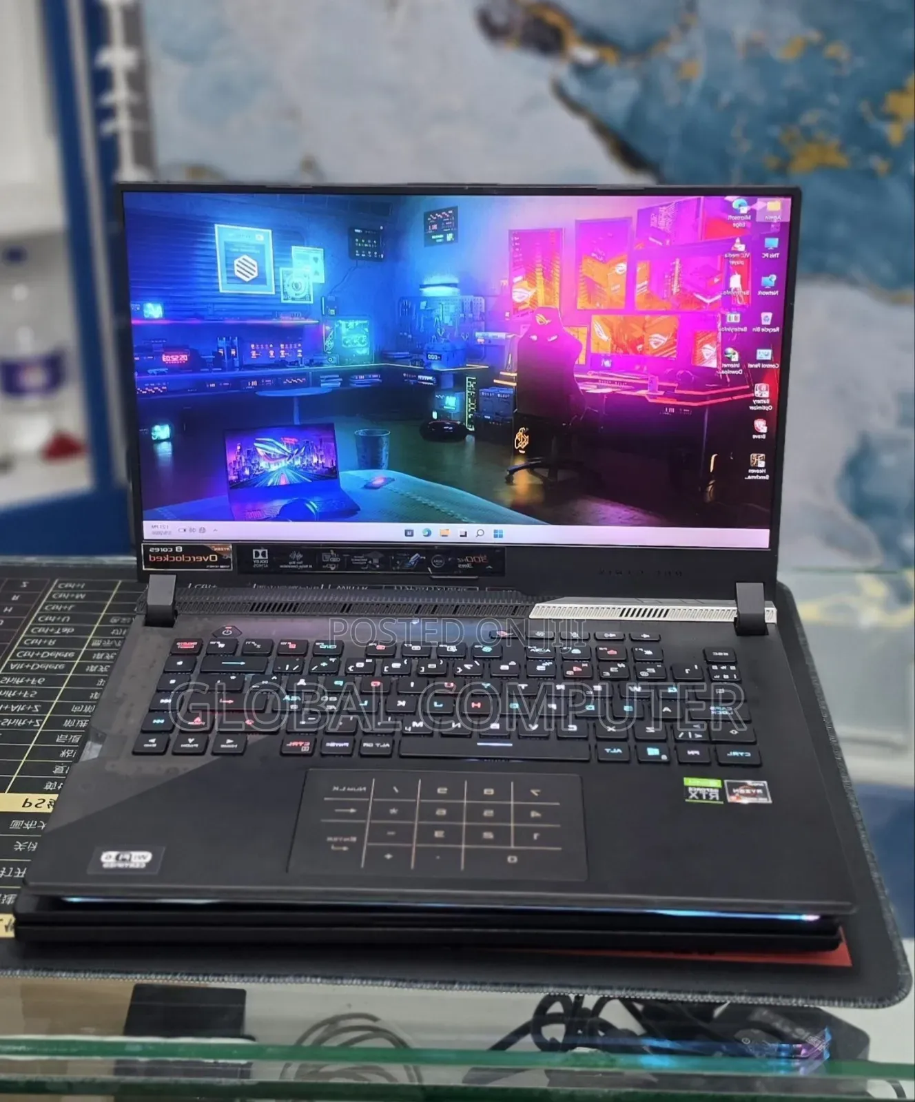 New Laptop Asus ROG Strix G16 G614 32GB AMD Ryzen 9 SSD 1T