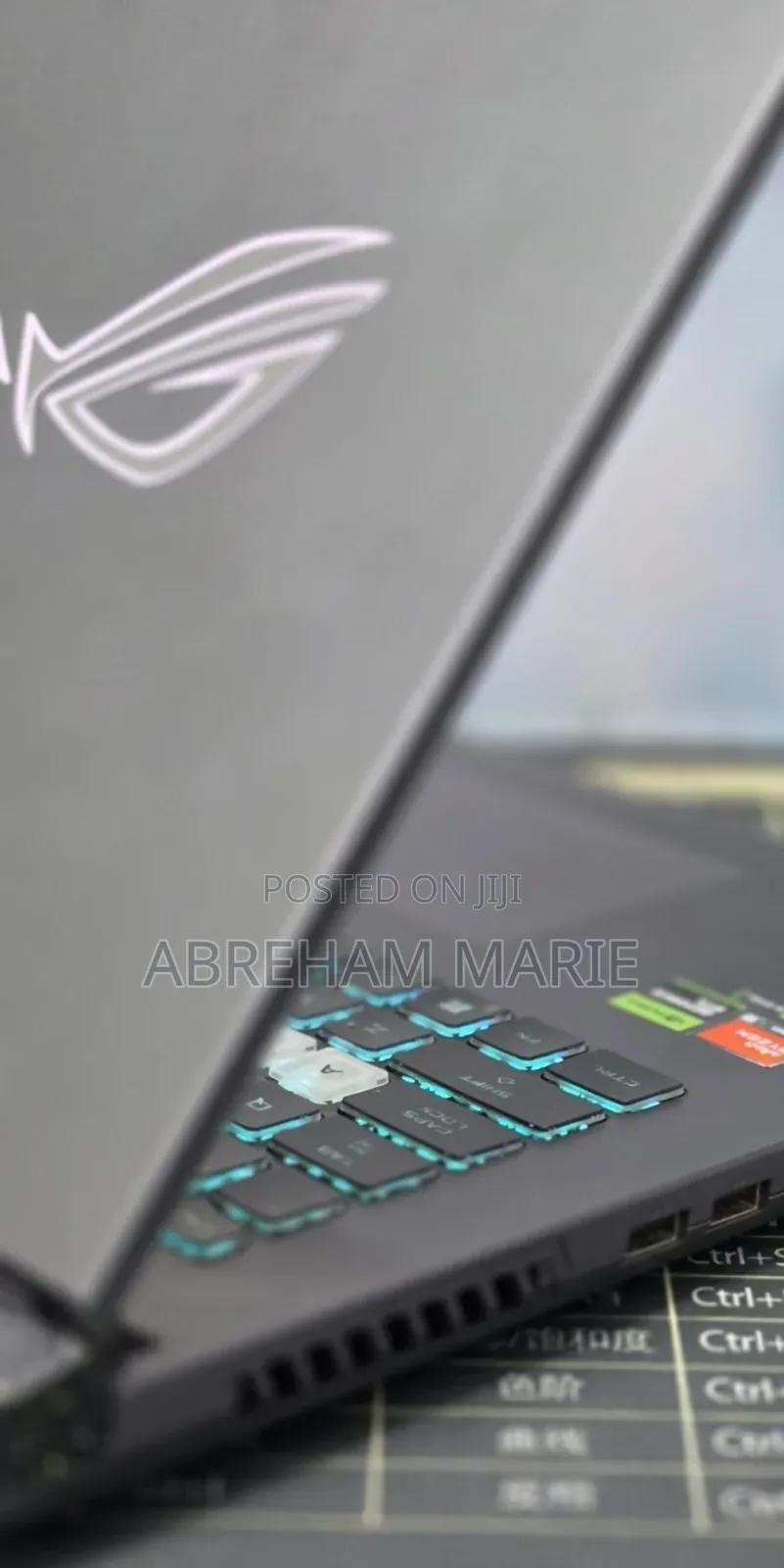 New Laptop Asus ROG Strix G731G 16GB AMD Ryzen 9 SSD 1T