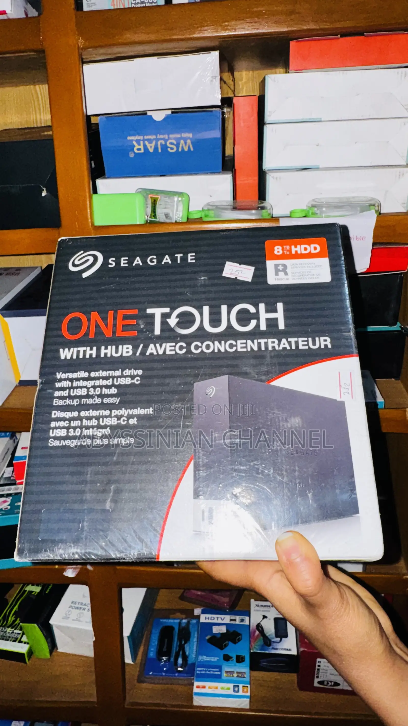 Seagate External Hard Drive 8TB HDD