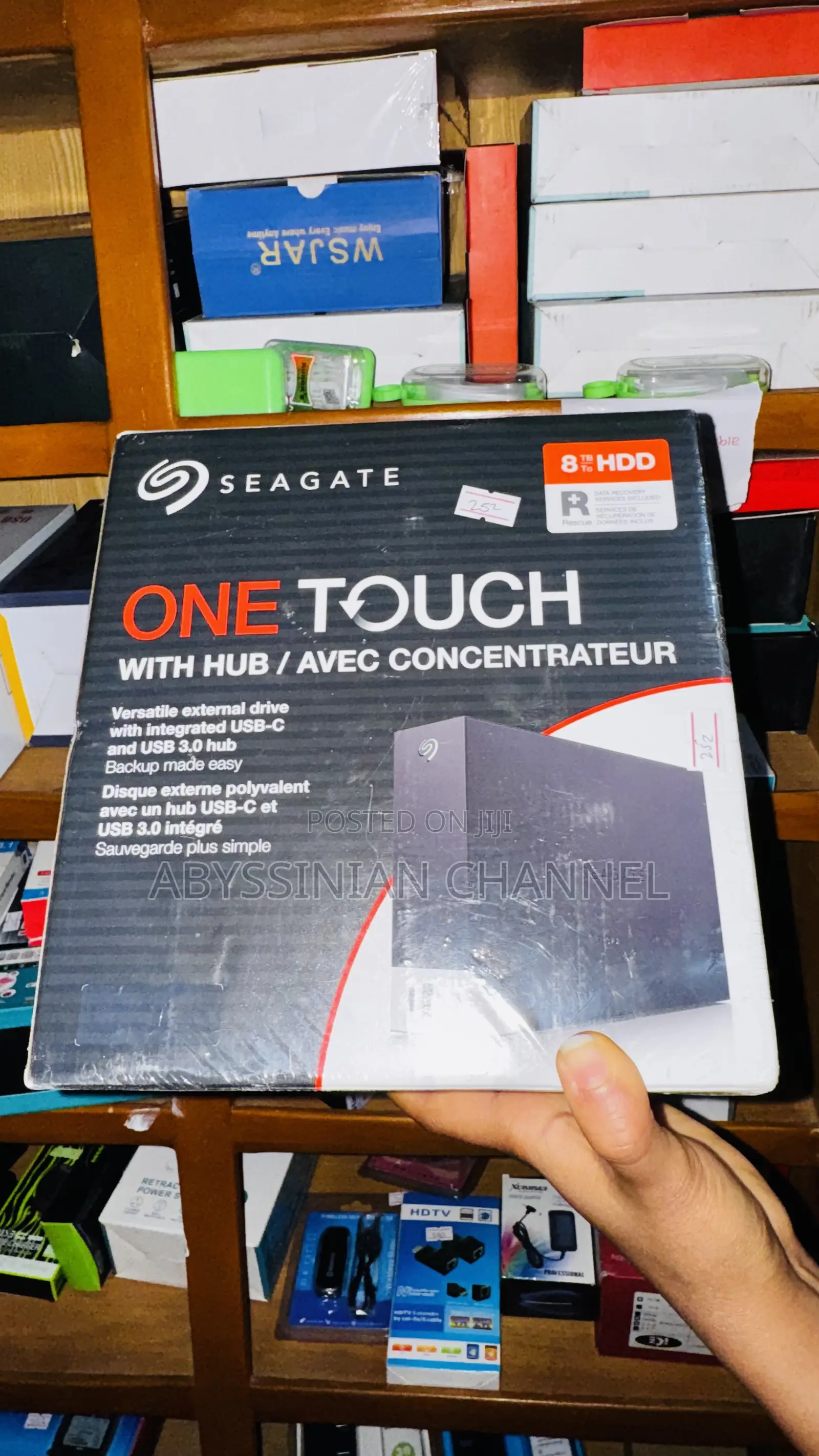 Seagate External Hard Drive 8TB HDD