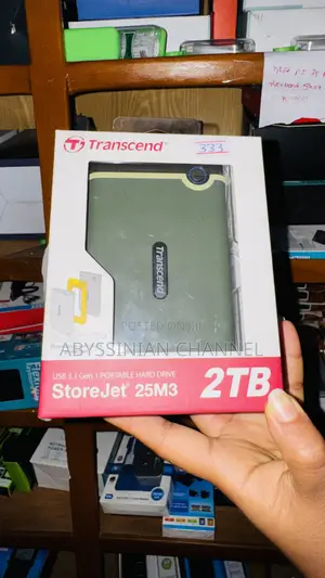 Transcend 2TB External Portable Hard Drive