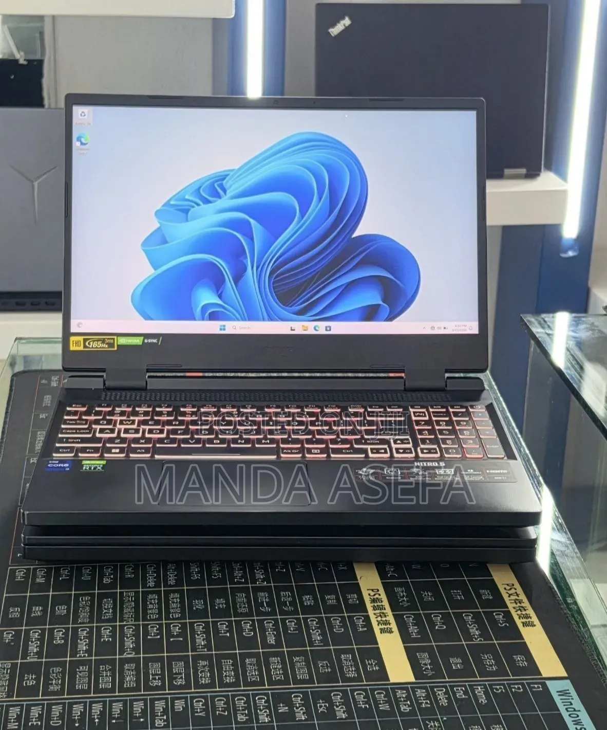 New Laptop Acer Nitro 5 16GB Intel Core i9 SSD 1T