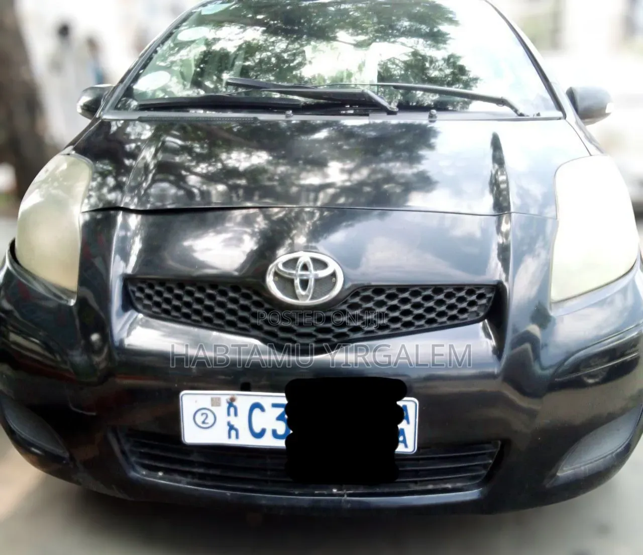 Toyota Yaris 2010 Black