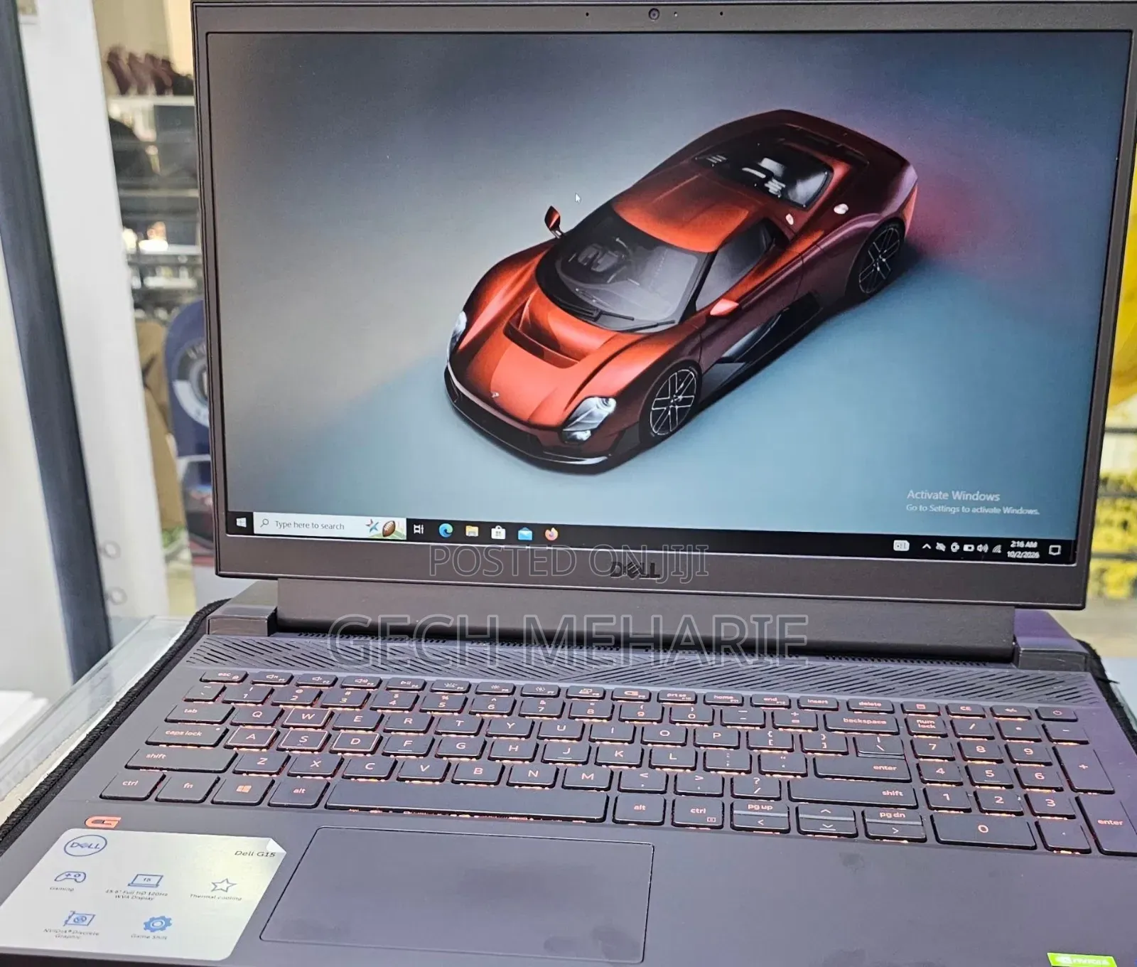 New Laptop Dell G15 5510 16GB Intel Core i7 SSD 512GB