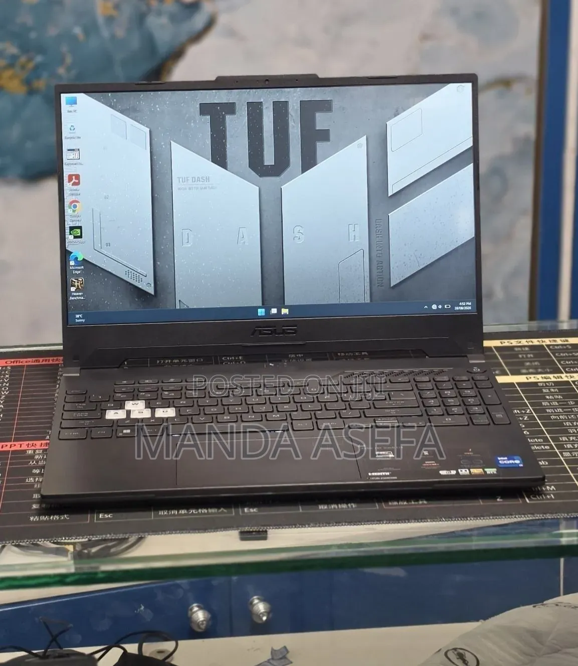 New Laptop Asus TUF Gaming F15 16GB Intel Core i7 SSD 512GB