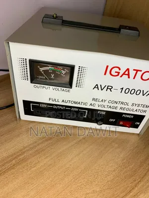 IGATO AVR-1000VA Automatic AC Voltage Regulator (Stabilizer)