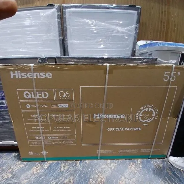 Hisenes TV 55inchi Qled Vidaa A6.serise