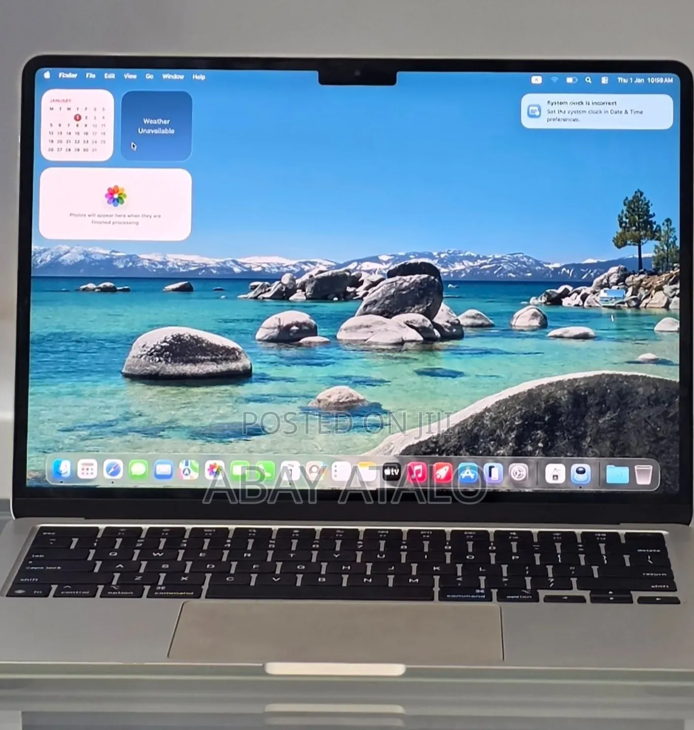 New Laptop Apple MacBook Air 2025 M4 16GB Apple M4 SSD 512GB