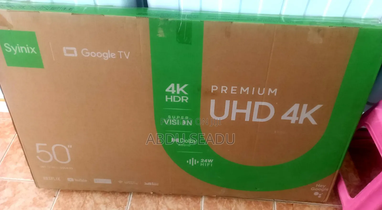 Syinix TV 50 Inch UHD 4K