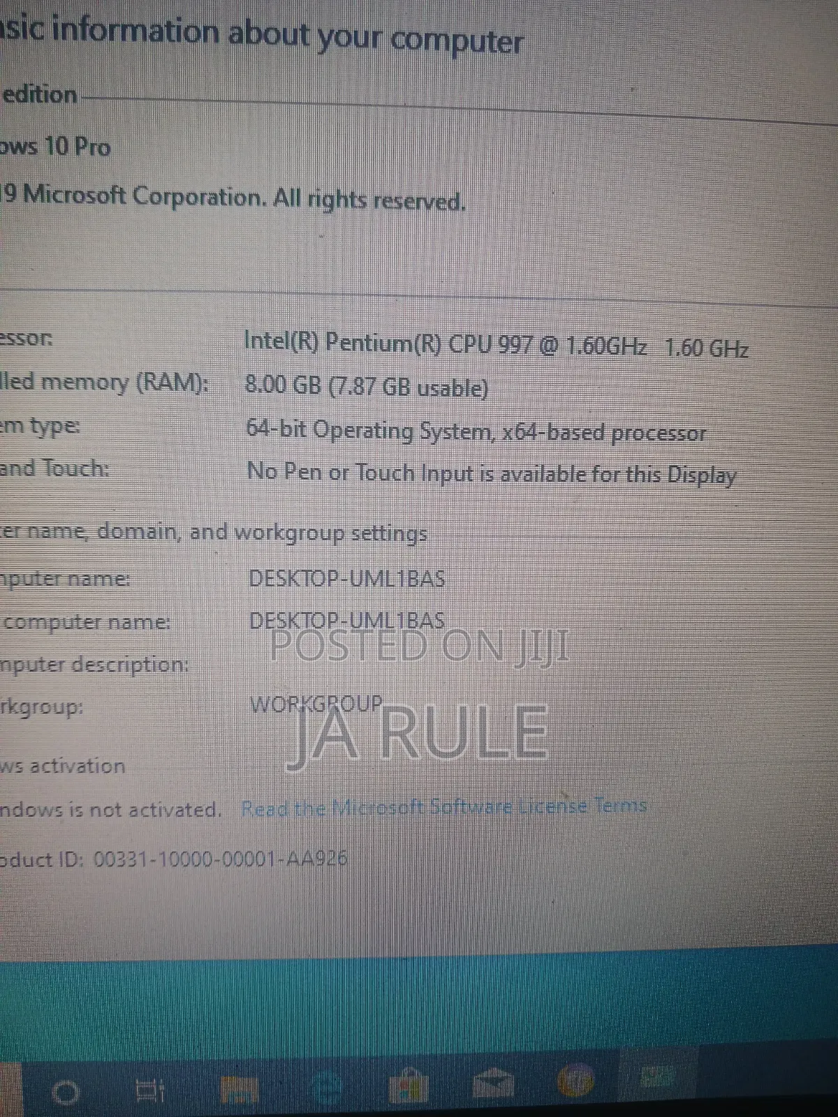 Laptop Dell Inspiron 11 3000 8GB Intel Core i3 HDD 500GB