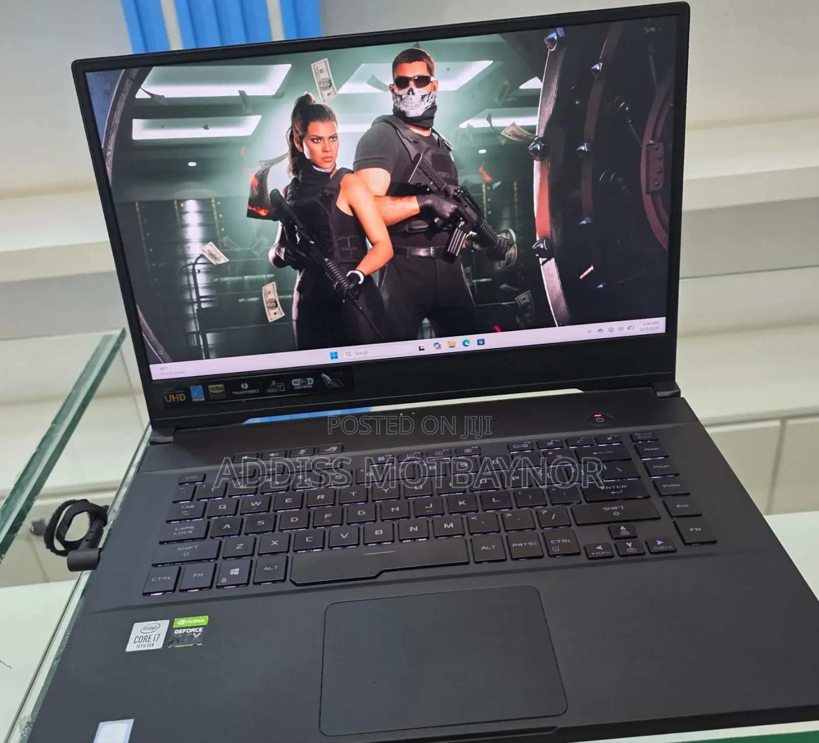 New Laptop Asus ROG Zephyrus G15 16GB Intel Core i7 SSD 512GB