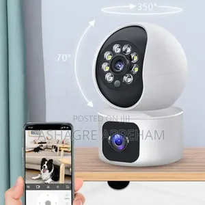 Double Lens 4G CCTV Camera
