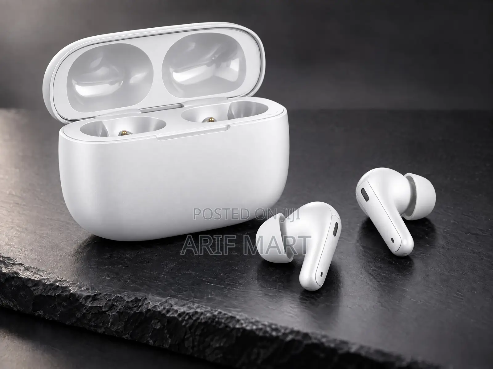AirPods Pro White Edition (ANC / ENC Bluetooth Earbuds) – Arif Mart