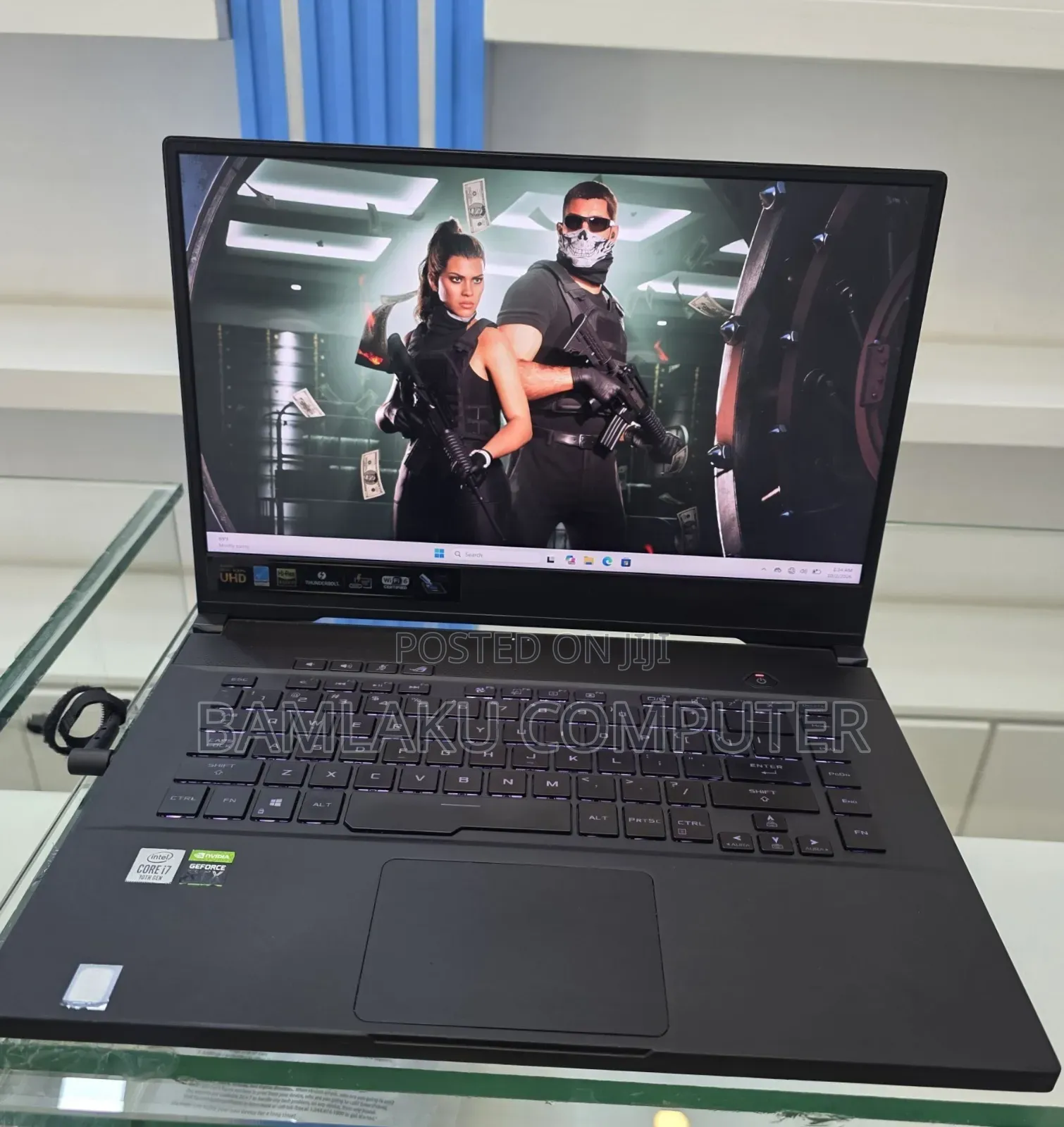 New Laptop Asus ROG Zephyrus M15 GU502LU 16GB Intel Core i7 SSD 512GB