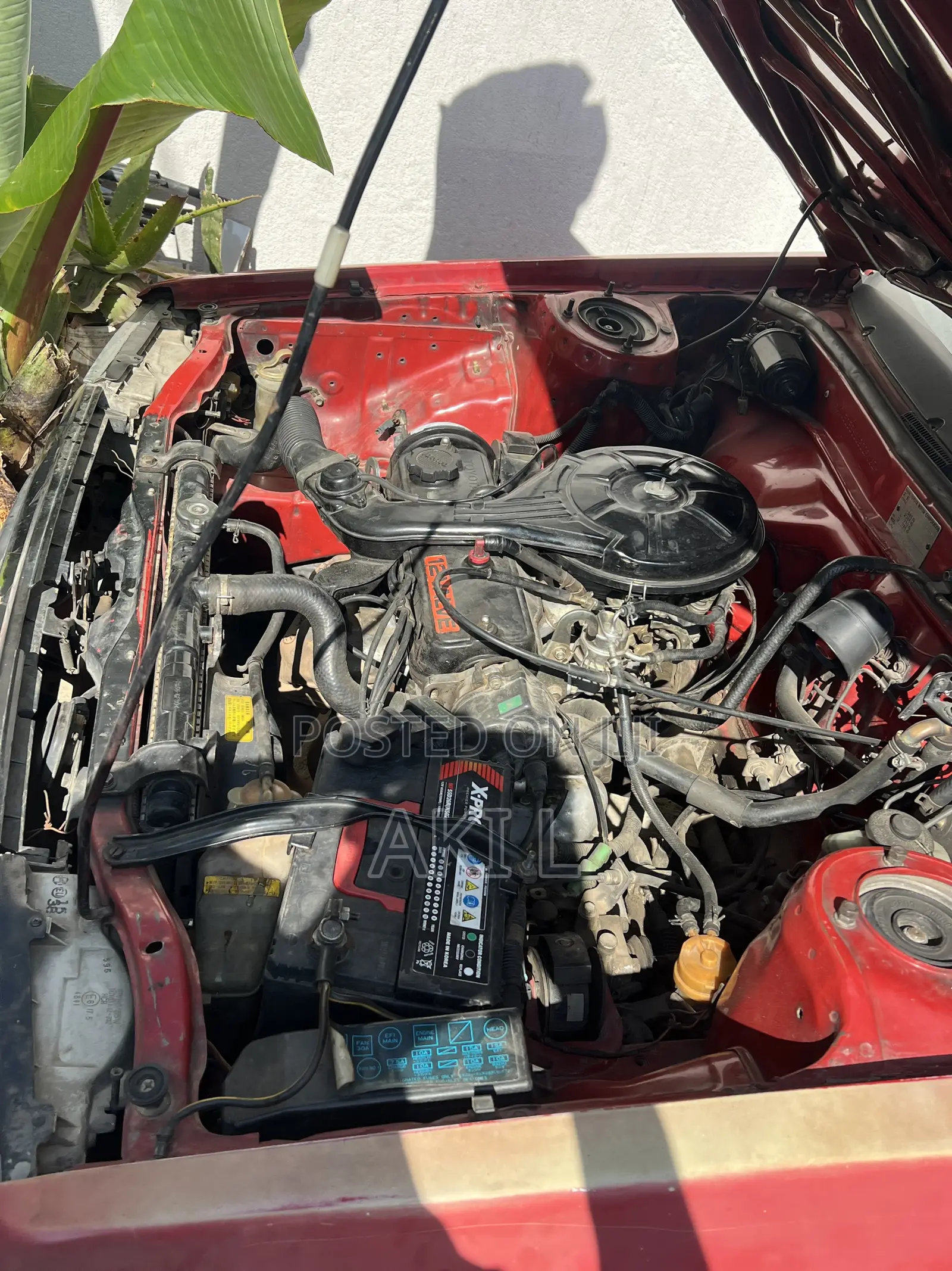 Toyota Corolla 1986 Red