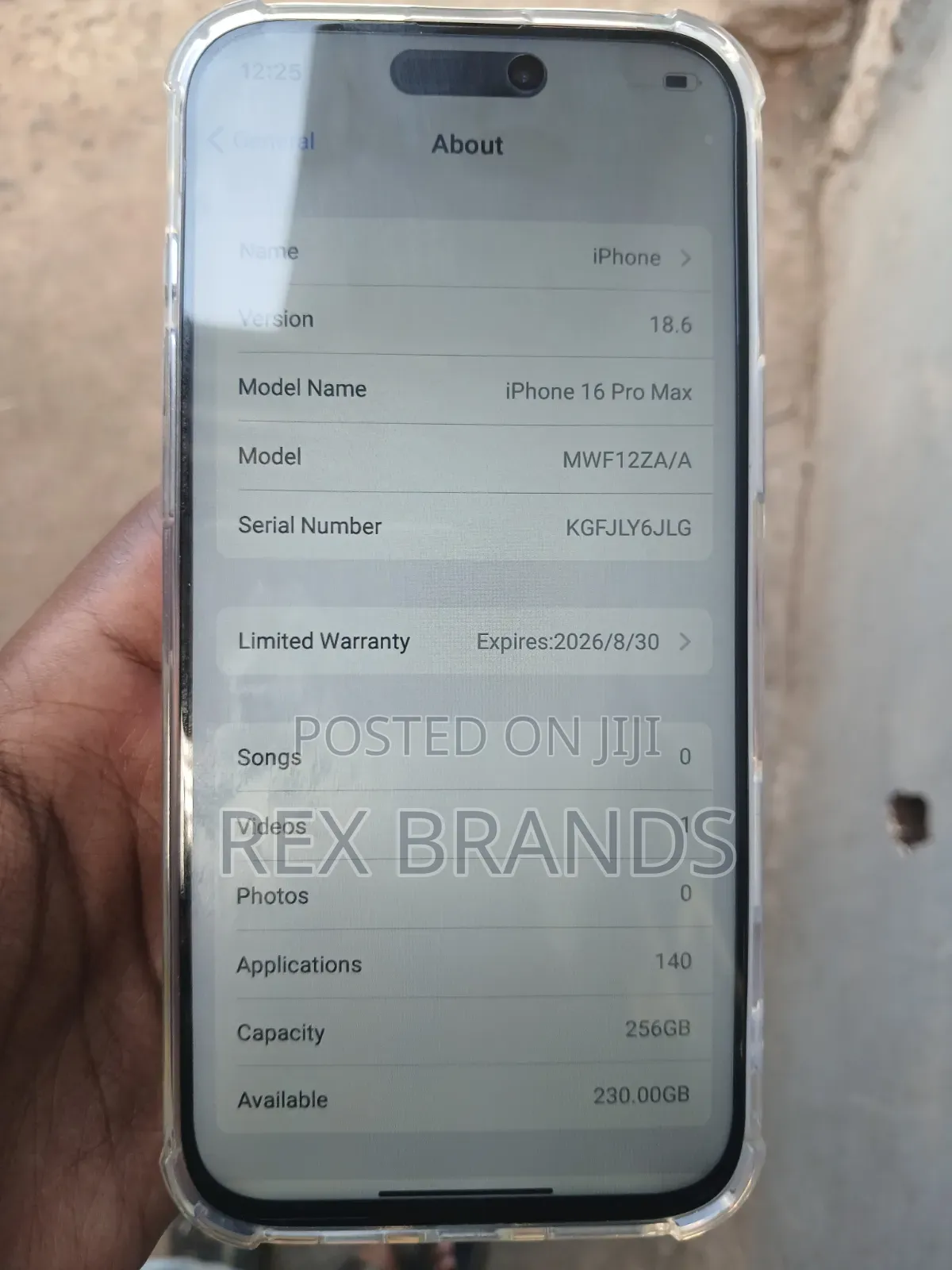 New Apple iPhone 16 Pro Max 256 GB