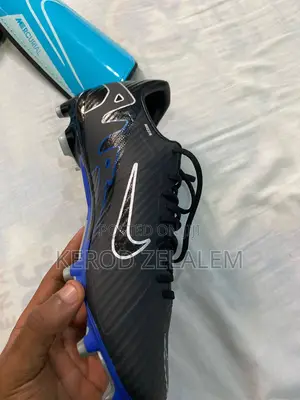 Nike Air Zoom Mercurial Vapor 15 Football Cleats – Black/Blue