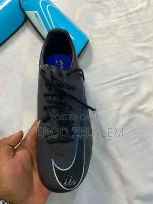 Nike Air Zoom Mercurial Vapor 15 Football Cleats – Black/Blue