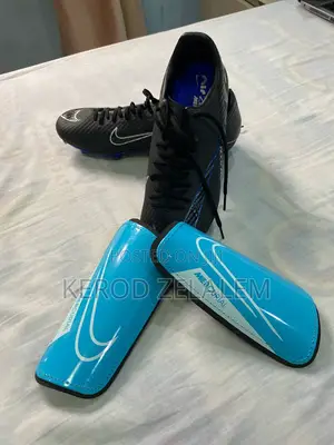 Nike Air Zoom Mercurial Vapor 15 Football Cleats – Black/Blue
