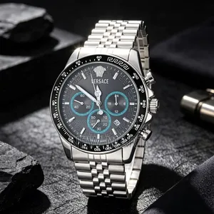 Silver Versace Watch