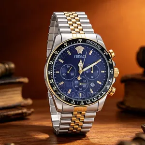 Versace Greca Chrono Wave Chronograph Men's Watch