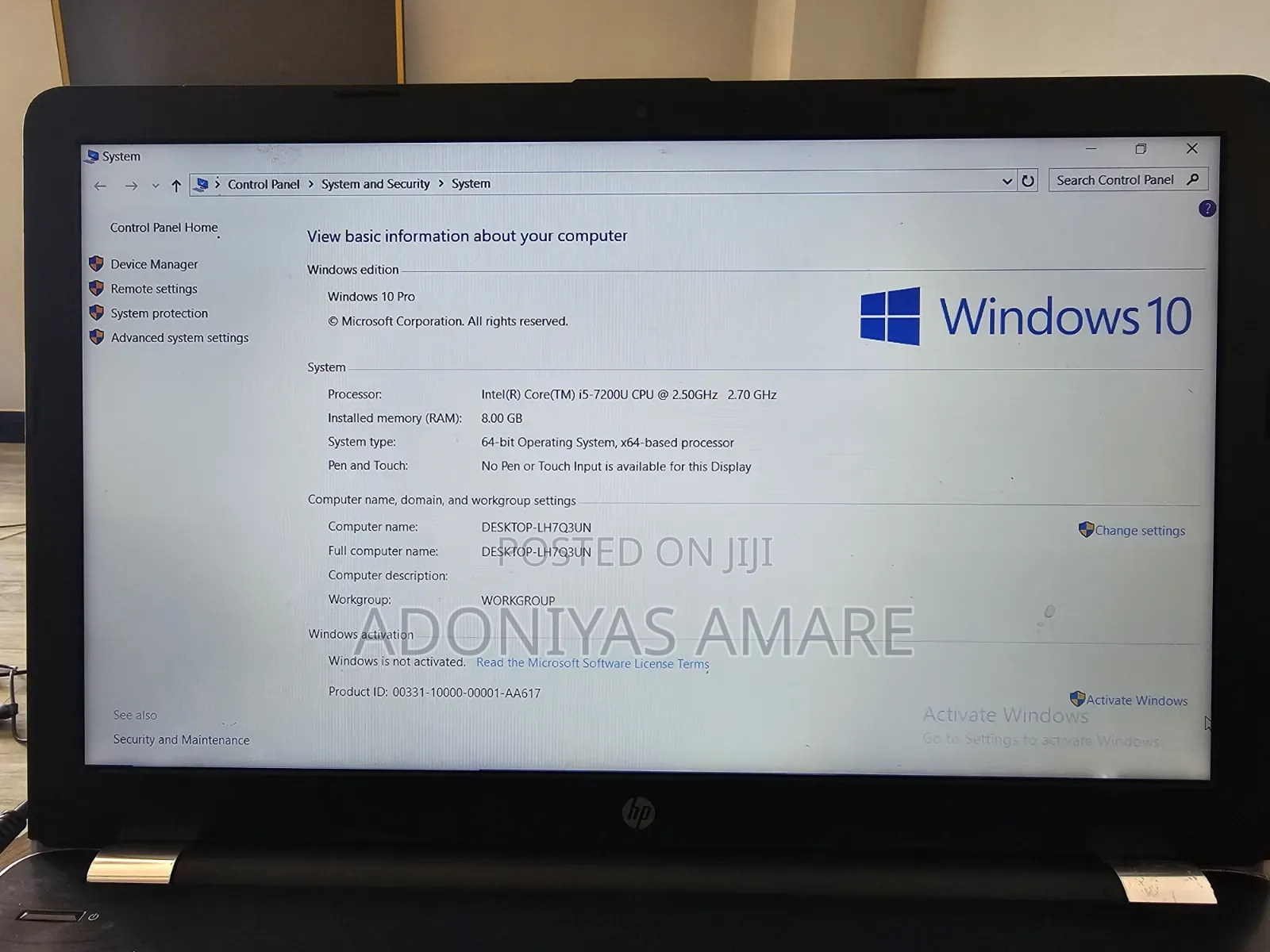 Laptop HP 8GB Intel Core i5 HDD 500GB